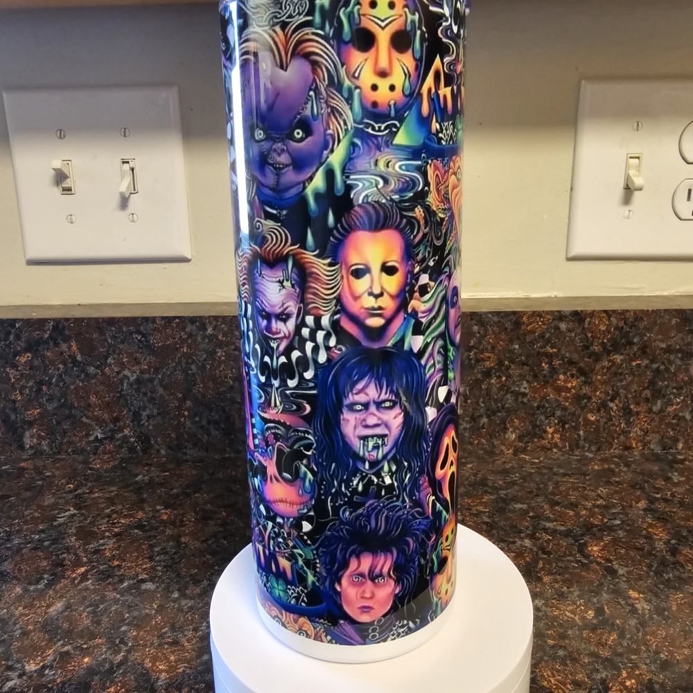 NEW! Horror Movie Character Tumbler